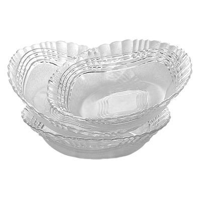 Prato de Vidro Fundo 22cm Crystal Wheaton
