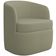 Poltrona Decorativa Giratória Para Sala de Estar Siena K01 Bouclê Verde - Lyam Decor