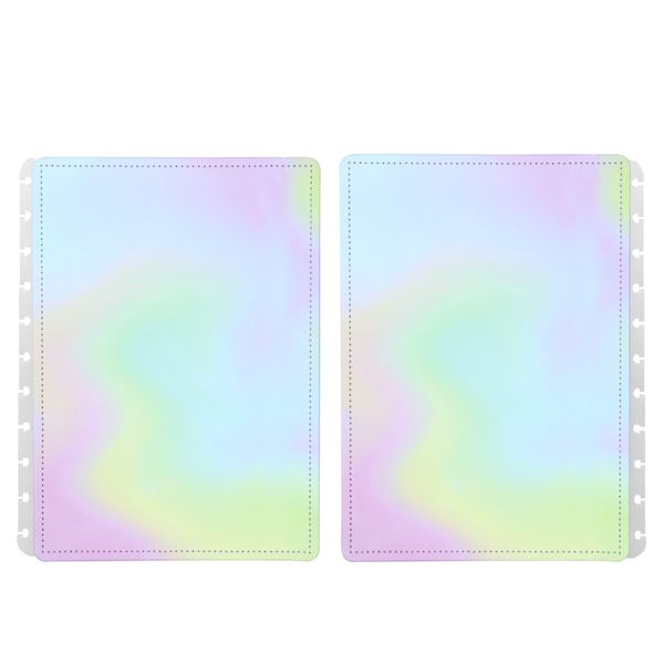 Capa e Contracapa Caderno Inteligente Grande Candy Splash