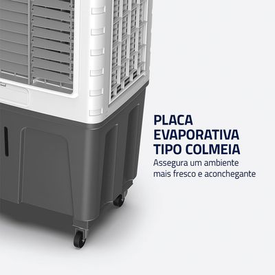 Climatizador Wind Pro Mondial Branco/Cinza 260W - CL-65L 127V