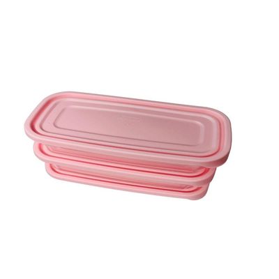 Kit 3 Potes Linha Mais 710ml Plasvale Rosa