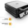 Waffle Maker Philco 5 Temperaturas 4 Waffles PWM04A 127V