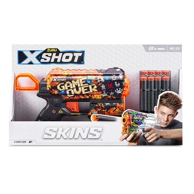 Lançador de Dardos X-Shot - Skins Flux - Game Over