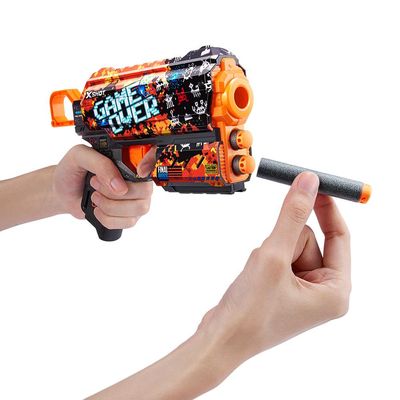 Lançador de Dardos X-Shot - Skins Flux - Game Over