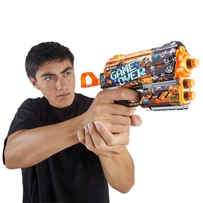 Lançador de Dardos X-Shot - Skins Flux - Game Over