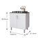 Balcão Cooktop Turim 2 Portas - Movelove Branco