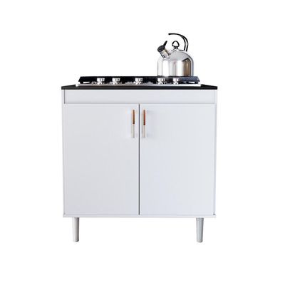 Balcão Cooktop Turim 2 Portas - Movelove Branco