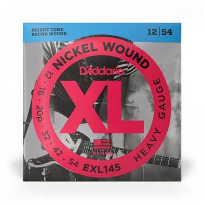 Encordoamento Para Guitarra Exl145 0.12 D´addario