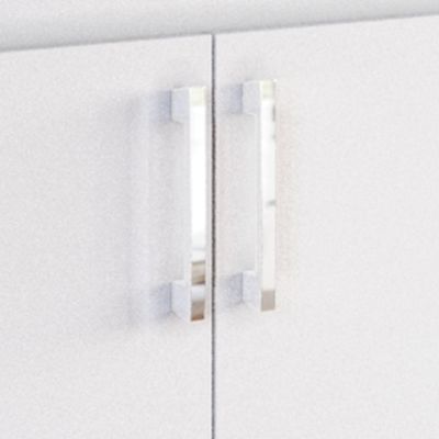 Balcão Para Cooktop 1,20m 4 Bocas 2 Portas E 3 Gavetas Turim Branco