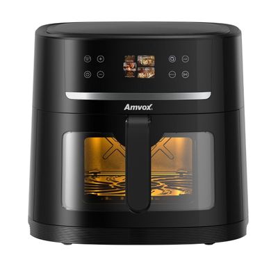 Air Fryer 8L 1700W Amvox ARF 1480 I.A Digital Antiader Timer Black 220V 220V