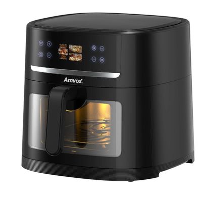 Air Fryer 8L 1700W Amvox ARF 1480 I.A Digital Antiader Timer Black 220V 220V