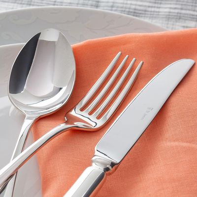 Faqueiro em aço inox Saint James Machester 130 Peças: Tradição e requinte para a sua mesa