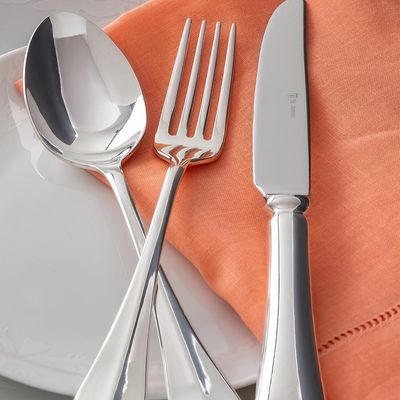 Faqueiro em aço inox Saint James Machester 130 Peças: Tradição e requinte para a sua mesa