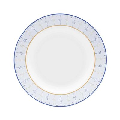 Jogo de Jantar e Chá Oxford Flamingo Lazuli 30 Peças Porcelana