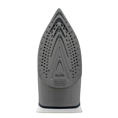 Ferro a vapor antigotejamento com revestimento ceramic gliss Black+Decker Ceramic Gliss 220v azul
