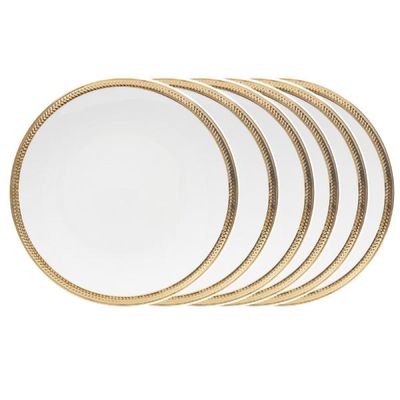 Jogo de pratos rasos em porcelana Wolff Paddy 27cm 6 peças