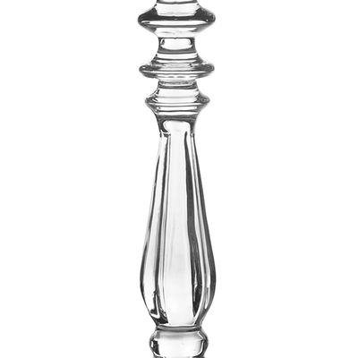 Castiçal em cristal ecológico L'Hermitage La Voir 10x32,7cm