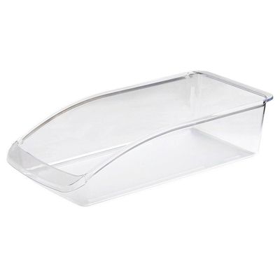 Organizador De Geladeira Acrilico M - 33x15x8cm (cxlxa) Transparente