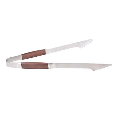 Pinça para churrasqueiras em aço inox Kenya 43cm x 5cm