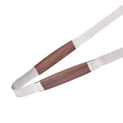 Pinça para churrasqueiras em aço inox Kenya 43cm x 5cm