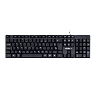 Teclado Office Easy c/fio USB 2.0 Preto