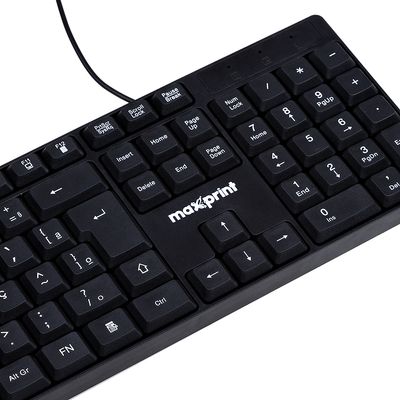 Teclado Office Easy c/fio USB 2.0 Preto