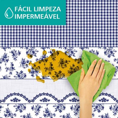 Toalha Mesa Salehtex Térmica Portuguesa 1,38m x 1,38m