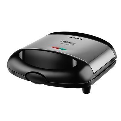 Grill e Sanduicheira Premium Mondial Preto e Inox 800W S-07 220