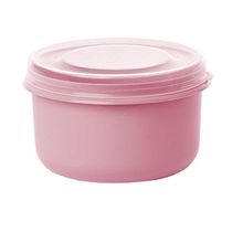 Pote Com Tampa Rosca Redondo 1,25l Plasvale Rosa