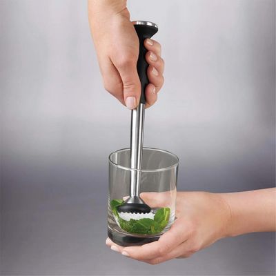 Socador para caipirinha em aço inox Oxo 22cm