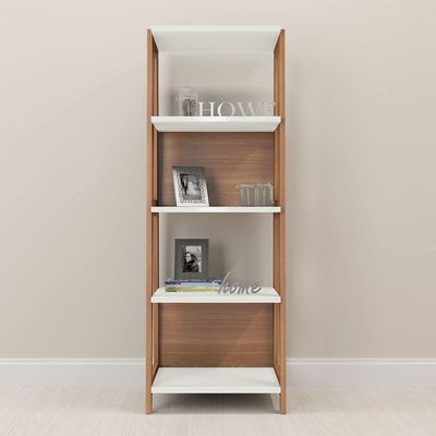 Estante Trend com 05 Prateleiras Hanover E Off White Drossi