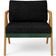 Kit 02 Poltronas Decorativas Sala Estar Pietra L02 Facto Verde Musgo Linho Chumbo - Lyam Decor