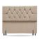 Cabeceira Para Cama Box King 195 Cm Manuela Com Frame Suede Bege