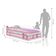 Cama Fun Bailarinas Meninas Solteiro Com Colchão