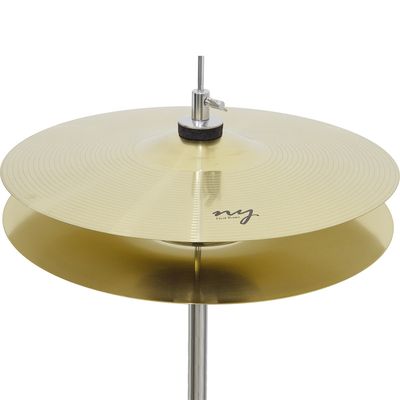 Kit 10 Pares de Pratos Splash para Bateria 12" Liga de Aço New York
