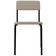 Kit 06 Cadeiras Estofada Para Sala De Jantar Sense Preto C01 Linho Palha - Lyam Decor