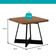 Conjunto Sala De Jantar 4 Cadeiras Charlotte Carraro Nogal Preto