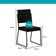 Conjunto Sala De Jantar 4 Cadeiras Charlotte Carraro Nogal Preto