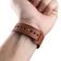 Pulseira De Couro Para Apple Watch 42 / 44 / 45Mm - Marrom - Gshield