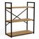 Estante Baixa 3 Prateleiras 87x72 Cm Li007 Freijo Preto Fosco
