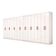 Closet Casal Duplo Rubi Premium 16 Portas 8 Gavetas Branco