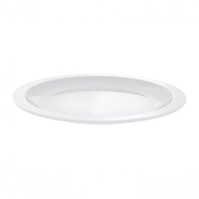 Jogo 2 Pratos Raso Jantar Laura Iguaçu Porcelana 25,5 Cm Tramontina