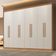 Guarda Roupa New Premium 8 Portas 4 Gavetas 8 Prateleiras Cinamomo Off