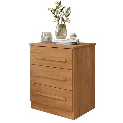 Mesa De Cabeceira Perça 3 Gavetas - Benetil Cinamomo