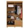Guarda Roupa New Copacabana 4 Portas 2 Gavetas 5 Prateleiras Cinamomo Off