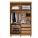 Guarda Roupa Itália 4 Portas 3 Gavetas 5 Prateleiras Cinamomo Off