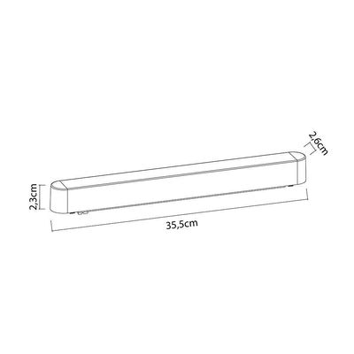 Fonte Para Trilho Magnético Norcedor Magnetic Track Kay 6724 4,1a - 200W 48v Bivolt Branco