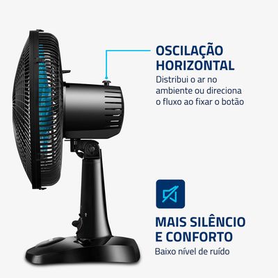 Ventilador de Mesa Mondial - 06 Pás - VSP-30-AP 220