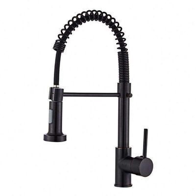 Torneira Cozinha Gourmet Inox Luxo Modelo:preto Agua Fria Bancada