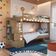 Cama Beliche Infantil Bicama Menino Menina 2,32m Com Escada, Nichos E Gavetas Aveiro Oak